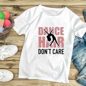 White Dance Graphic T-Shirt